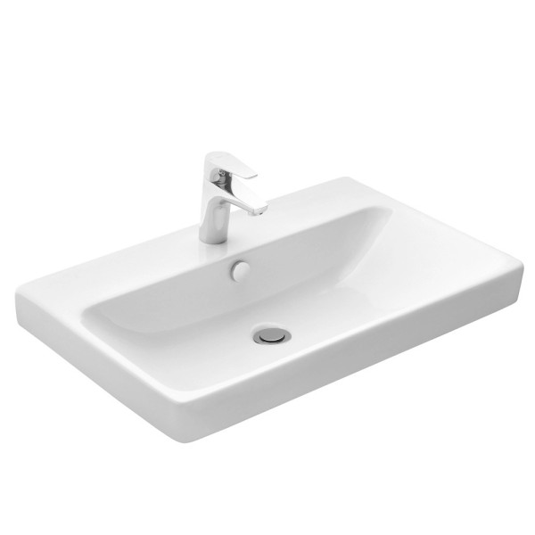 Тумба-умывальник Aquaton Сканди 70 Бел/Дуб Рустикальный/1WH501628 Раковина Адриана 70 (1A2518K0SDZ90)