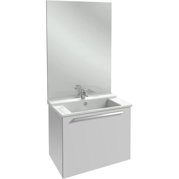 Тумба подвесная Jacob Delafon Struktura 77 белый глянец (EB1285-N18)