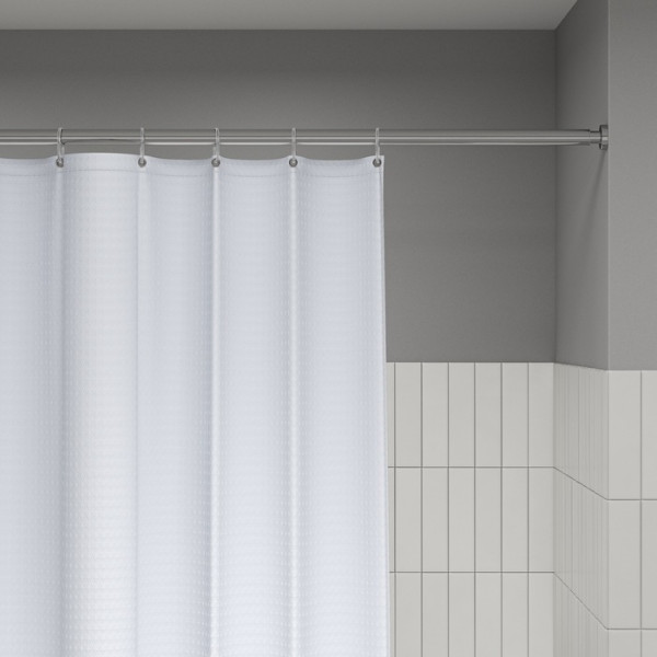 Шторка для ванн текстильная Iddis D?cor 180x200 белая (DW01P18i11) Шторка для ванн текстильная Iddis D?cor 180x200 белая (DW01P18i11)