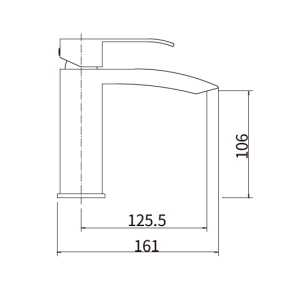 Смеситель для раковины Fashun сатин (A51118) Смеситель для раковины Fashun сатин (A51118)