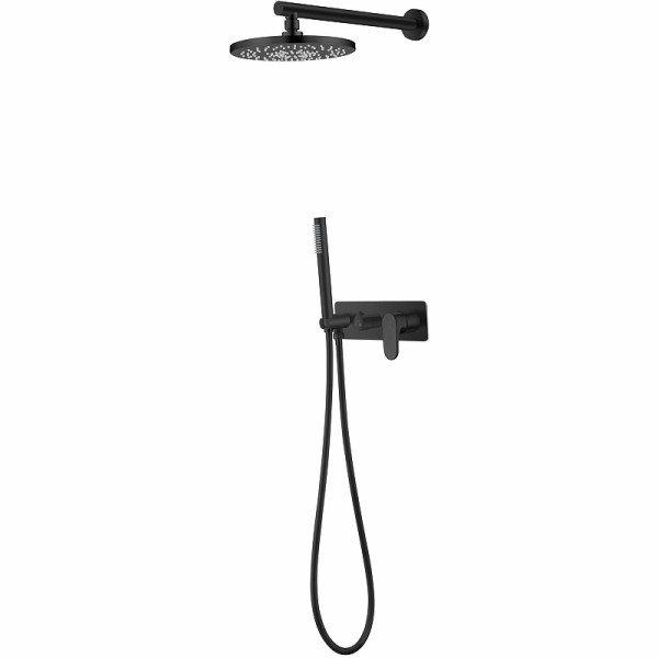 Душевая система Boheme Spectre черная (454-B)