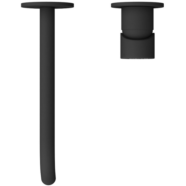 Смеситель для раковины Cezares Leaf черный матовый (LEAF-BLI2-20-L-NOP)