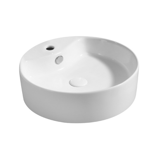 Раковина накладная Azario Tours 46,5x14x46,5 белая (AZ4104)