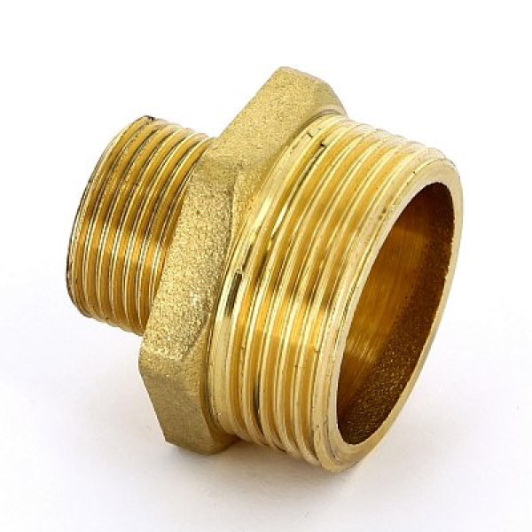 Ниппель переходной 1/2"х1" Uni-Fitt (латунь) 600G4200
