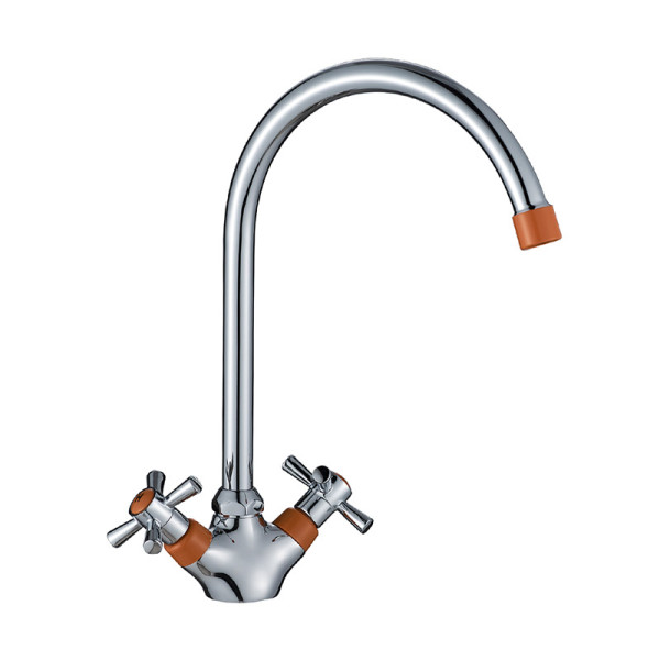 Смеситель для кухни Decoroom хром (DR51028-Orange)