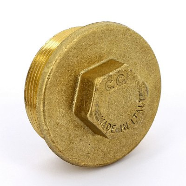 Заглушка 2"Н Uni-Fitt (латунь) 608G7000