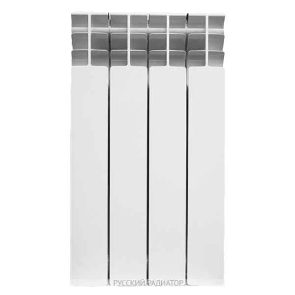 Радиатор биметаллический Русский радиатор Корвет 652*270*81,5 8 секций (RRC200*100BM08)