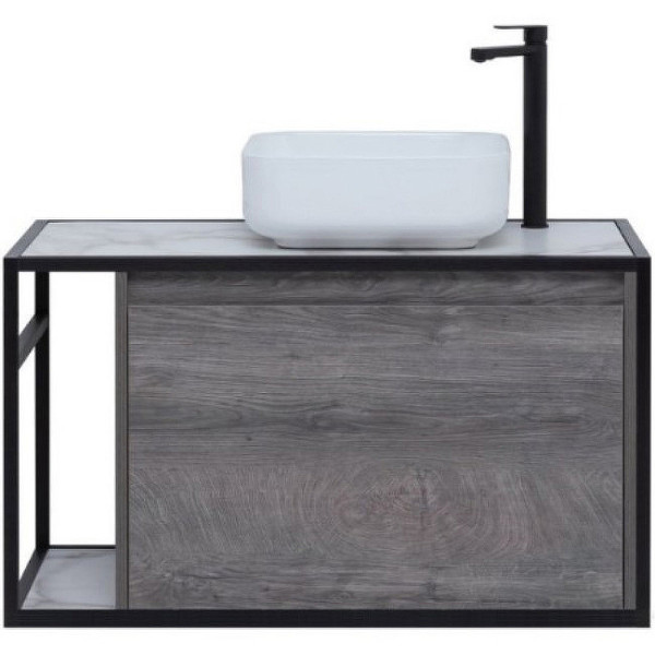 Тумба подвесная Aquanet Nova Lite Loft 90 R дуб рошелье (00261655)