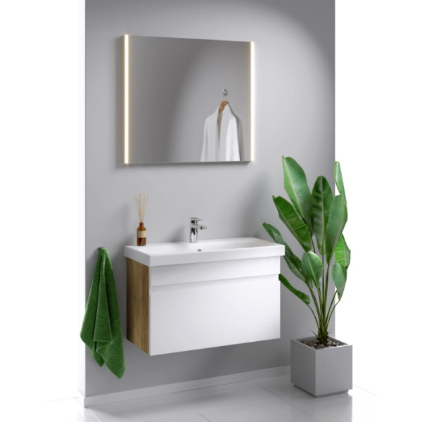 Тумба подвесная Aqwella Smart 800x380x510 дуб балтийский (SRT0108DB)