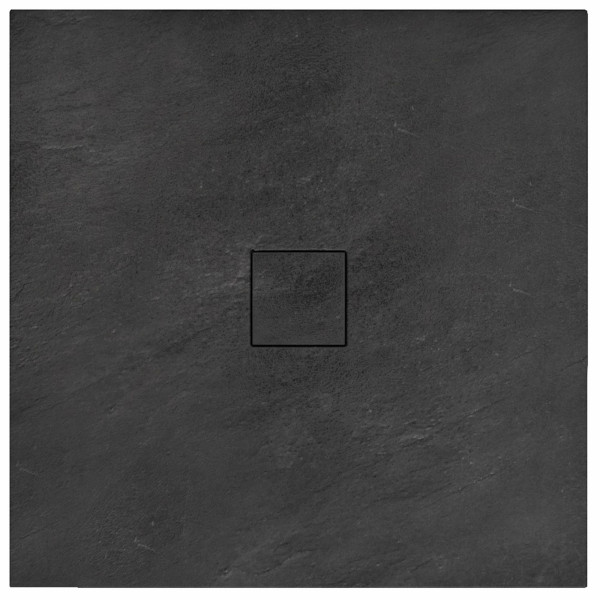 Душевой поддон REA Stone black 90x90 (REA-K9601)