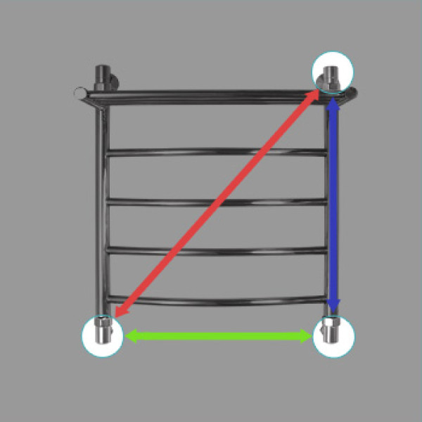 Полотенцесушитель водяной Energy Classic modus 600x500 (с полкой) Полотенцесушитель водяной Energy Classic modus 600x500 (с полкой)