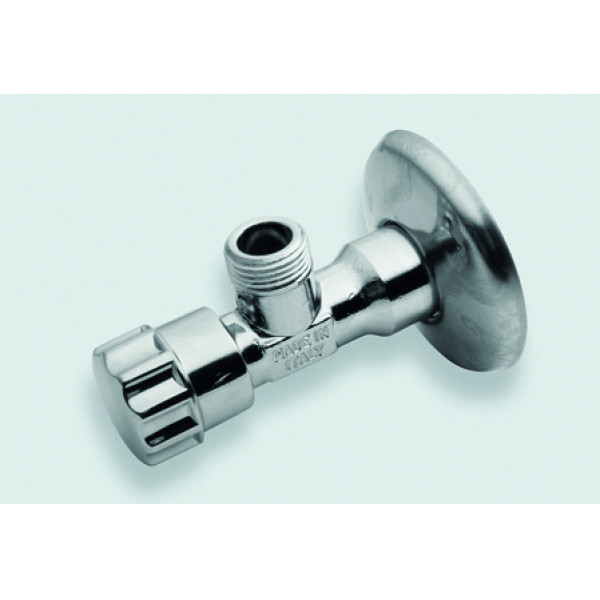Кран угловой вентильный Tiemme 1/2"*3/8" НН (2950013) Кран угловой вентильный Tiemme 1/2"*3/8" НН (2950013)