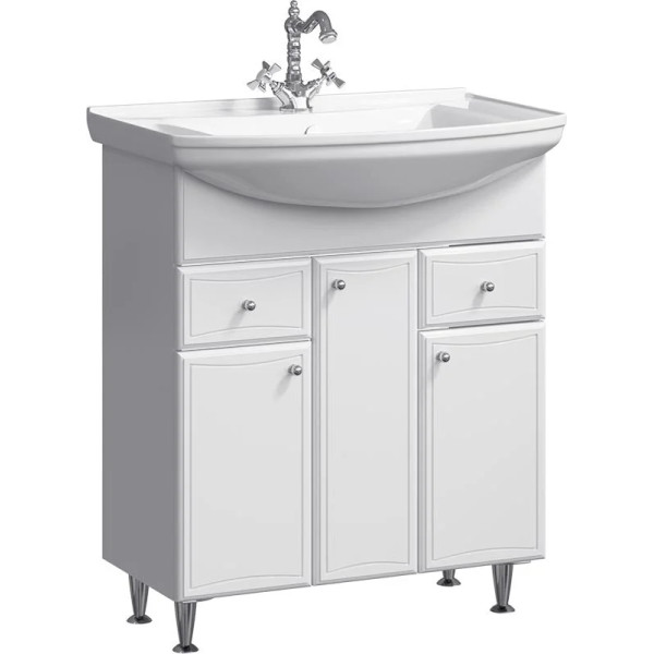 Тумба напольная Aqwella Barcelona 775x880x510 белая (BA0107K)