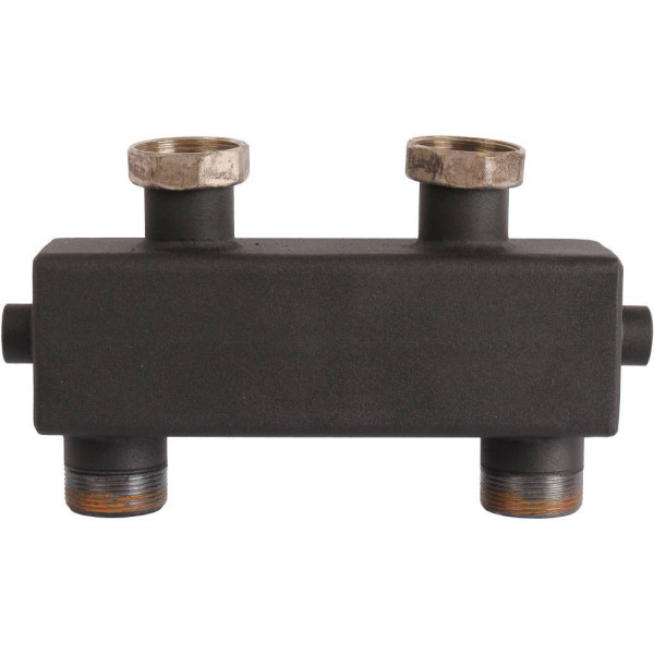 Стрелка гидравлическая 1 1/2" Rommer с накидными гайками (5,60 м3/час) (RDG-0015-004003)