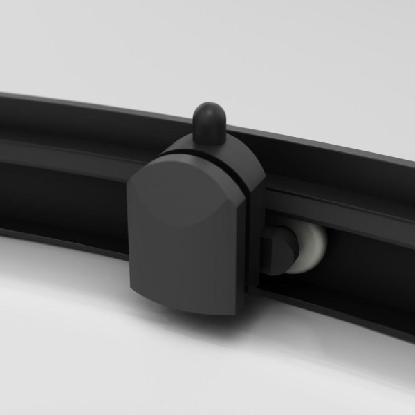 Душевой уголок AM.PM Gem 90x900 стекло прозрачное, профиль черный матовый (W90G-401A090BT)