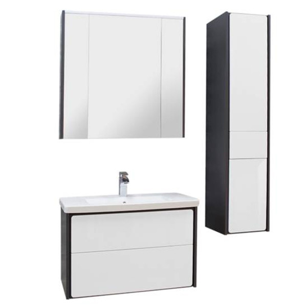 Шкаф зеркальный Roca Ronda 80x14,5x78 белый глянцевый (ZRU9302970)