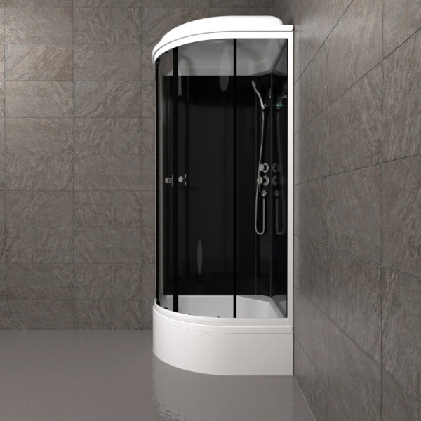 Душевая кабинаTriton Топ 88x88 стекло прозрачное, профиль белый (DK367)