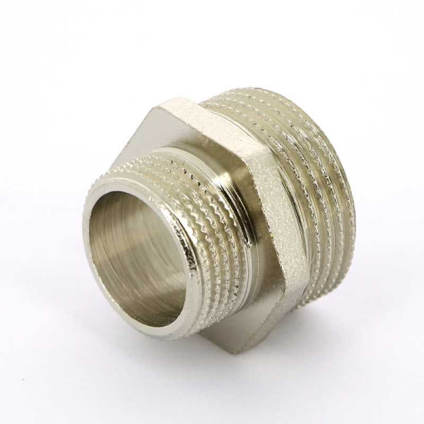 Ниппель переходной 3/8"х1/2" Tiemme (никель) (1500196 / 1552N000403) Ниппель переходной 3/8"х1/2" Tiemme (никель) (1500196 / 1552N000403)