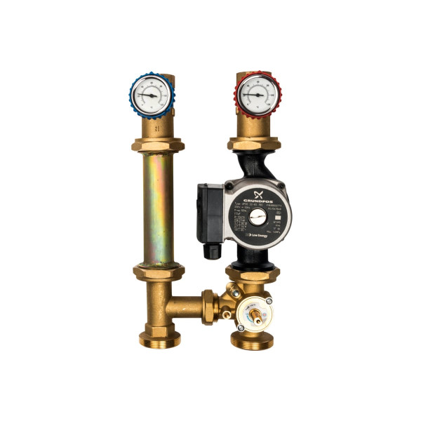 Насосная группа 1 1/4" (с 3-х ходовым приводным смесителем, с насосом Grundfos UPSO 32-65 DN 32) SDG-0007-003202 Насосная группа 1 1/4" (с 3-х ходовым приводным смесителем, с насосом Grundfos UPSO 32-65 DN 32) SDG-0007-003202