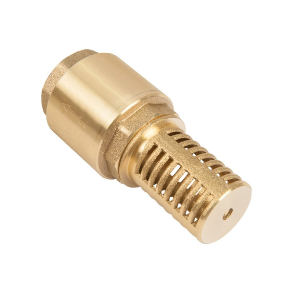 Клапан обратный 1 1/4" НР Unipump с латунным седлом и фильтром-сеткой из латуни (18239) Клапан обратный 1 1/4" НР Unipump с латунным седлом и фильтром-сеткой из латуни (18239)
