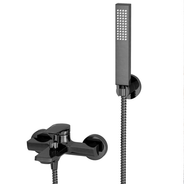 Смеситель для ванны и душа WasserKRAFT Wiese оружейная сталь (8401) Смеситель для ванны и душа WasserKRAFT Wiese оружейная сталь (8401)