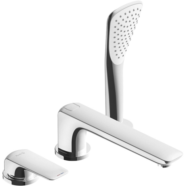 Смеситель для ванны и душа Kludi Ameo с душевым гарнитуром (414470575) Смеситель для ванны и душа Kludi Ameo с душевым гарнитуром (414470575)