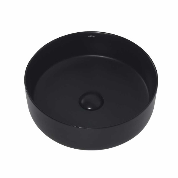 Раковина накладная Abber Bequem черная матовая (AC2108MB) Раковина накладная Abber Bequem черная матовая (AC2108MB)