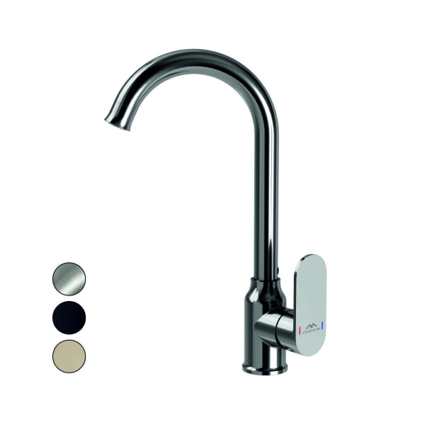 Смеситель для кухни Fashun хром (A4085)