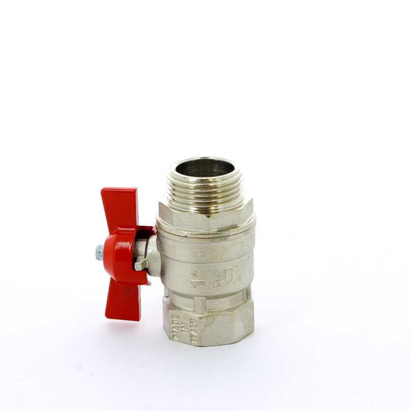 Кран Itap 1" ВН шаровый Ideal (красная бабочка) (0930100)