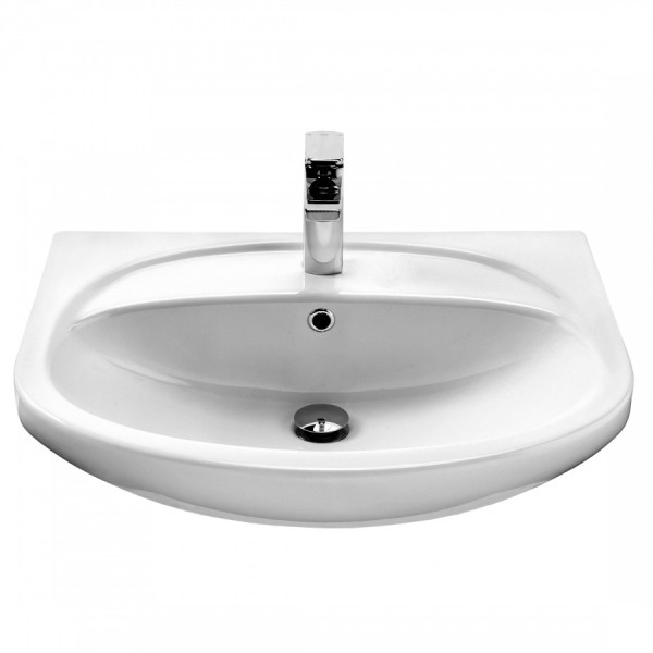 Раковина мебельная Santek Стелла 610x460x185 белая (1WH112450)