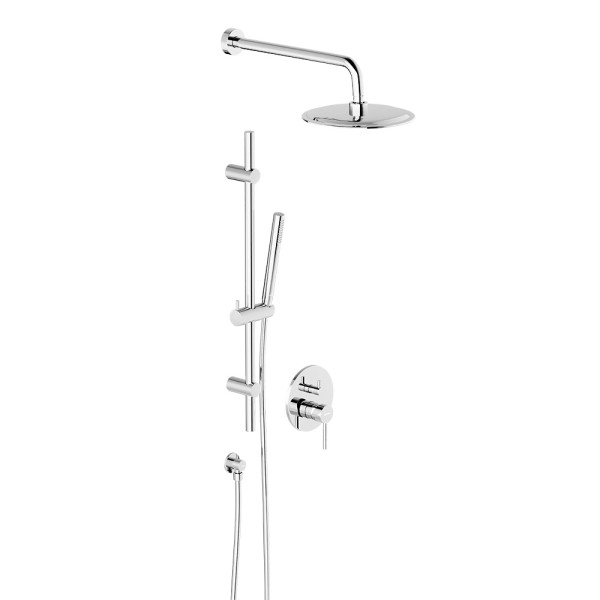 Душевая система Damixa Scandinavian Pure с душевым набором хром (936530000) Душевая система Damixa Scandinavian Pure с душевым набором хром (936530000)