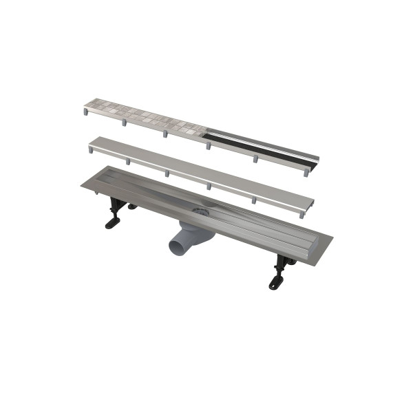 Лоток душевой AlcaPlast 750 мм с двухсторонней решеткой Alcadrain (APZ13-DOUBLE9-750) Лоток душевой AlcaPlast 750 мм с двухсторонней решеткой Alcadrain (APZ13-DOUBLE9-750)