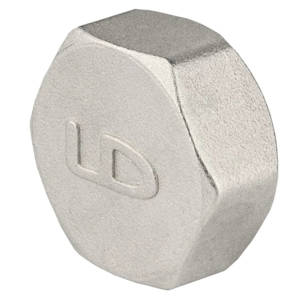 Заглушка 1 1/4"В LD Pride (никель) (LD.67.504.32) Заглушка 1 1/4"В LD Pride (никель) (LD.67.504.32)