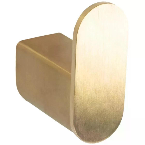 Крючок одинарный Rea 322223B Gold mat золото матовое (REA-77009)