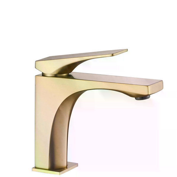 Смеситель для раковины Rea Joe золото матовое (REA-B8990) Смеситель для раковины Rea Joe золото матовое (REA-B8990)