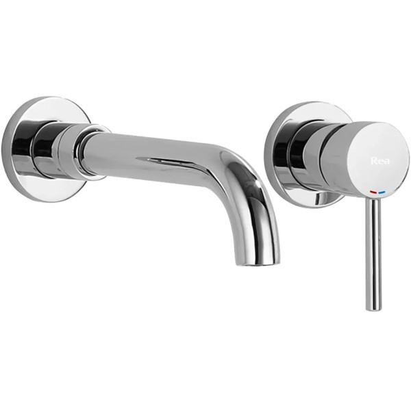 Смеситель для раковины скрытого монтажа REA Lungo Long chrom + box (REA-B0369) Смеситель для раковины скрытого монтажа REA Lungo Long chrom + box (REA-B0369)