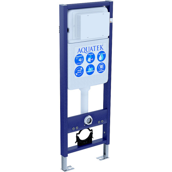 Инсталляция для подвесного унитаза узкая Aquatek Standart 37 (INS-0000017) Инсталляция для подвесного унитаза узкая Aquatek Standart 37 (INS-0000017)