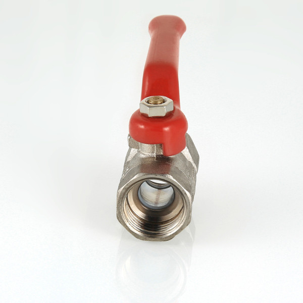 Кран 3/4" ВВ шаровый Valtec Compact (красная ручка) VT.090.N.05 Кран 3/4" ВВ шаровый Valtec Compact (красная ручка) VT.090.N.05