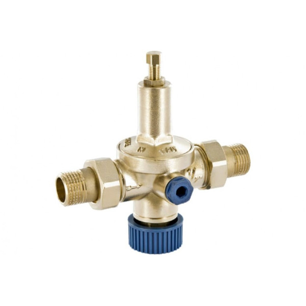 Клапан подпиточный 1/2" НН Stout с выходом под манометр SVS-0050-524115 Клапан подпиточный 1/2" НН Stout с выходом под манометр SVS-0050-524115