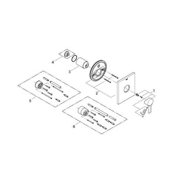 Смеситель для душа Grohe Allure (19317000) Смеситель для душа Grohe Allure (19317000)