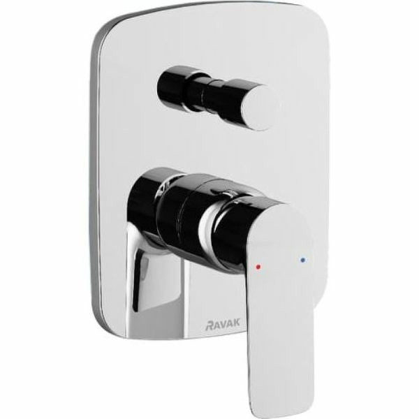 Смеситель для душа Ravak Classic CL 065.00 внешняя и внутренняя часть хром (X070088)