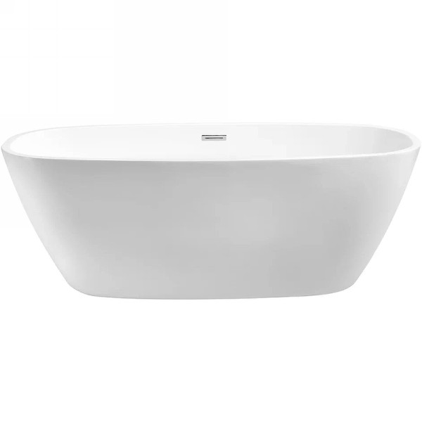 Ванна акриловая Aquatek Тера 1700x780x590 со сливом и ножками белый глянцевый (AQ-128778WT)