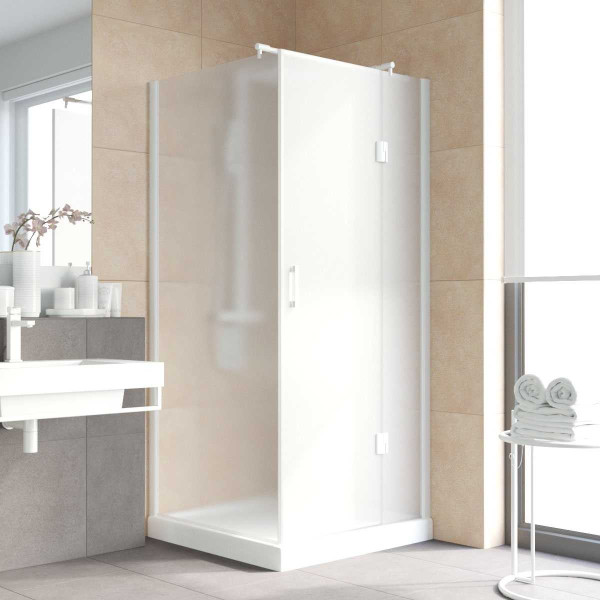 Душевой уголок Vegas Glass 90х90 AFP-Fis 90 01 10 R стекло сатин