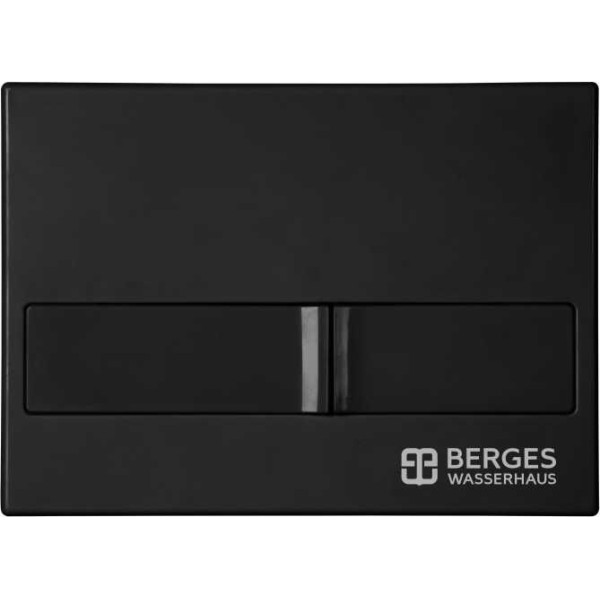 Инсталляция для подвесного унитаза Berges NOVUM L5 с клавишей (040215) черный