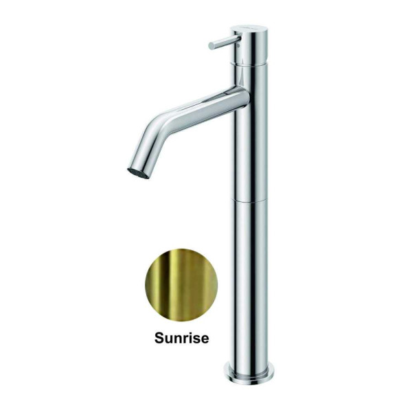 Смеситель для раковины Cezares Leaf с донным клапаном, sunrise (LEAF-LC2-L-SR)