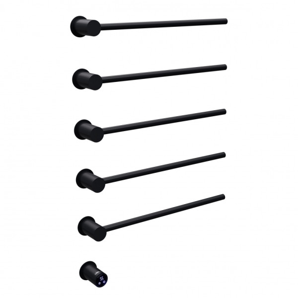 Полотенцесушитель электрический Abber Charme 520x795 черный матовый (AH4005MB) Полотенцесушитель электрический Abber Charme 520x795 черный матовый (AH4005MB)