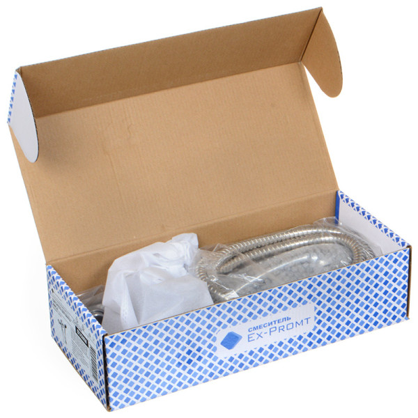 Смеситель для ванны и душа Ex-promt Simple хром (Ex132.3-04) Смеситель для ванны и душа Ex-promt Simple хром (Ex132.3-04)