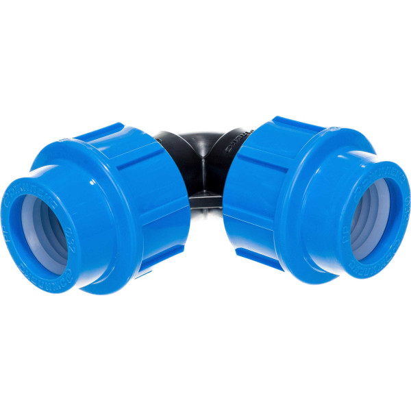 Соединение угловое 32*32 Джилекс (для п/э трубы, PP) (9303)