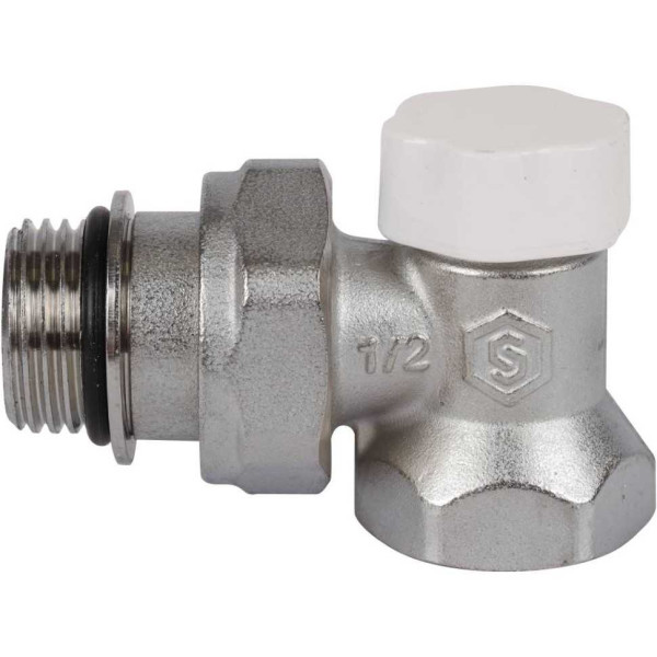 Клапан настроечный угловой 1/2" O-Ring Stout SVL-1156-100015 Клапан настроечный угловой 1/2" O-Ring Stout SVL-1156-100015