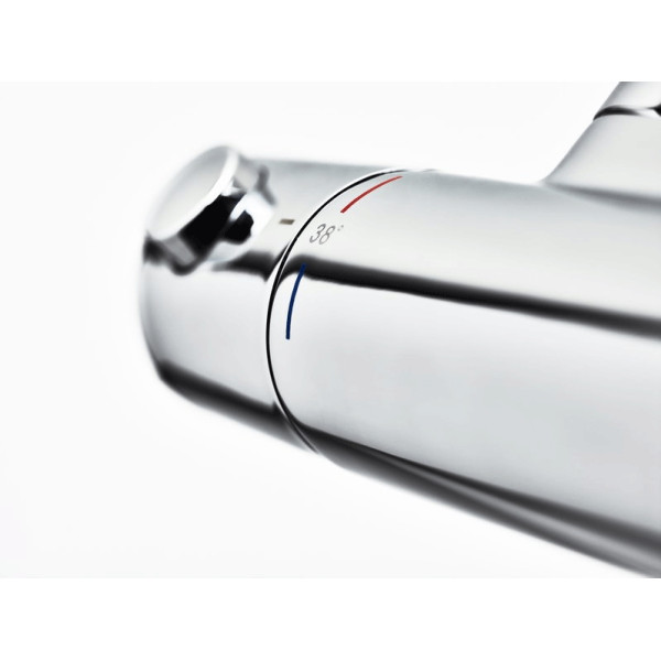 Смеситель для душа Ravak Puri PU 033.00/150 с термостатом хром (X070116) Смеситель для душа Ravak Puri PU 033.00/150 с термостатом хром (X070116)